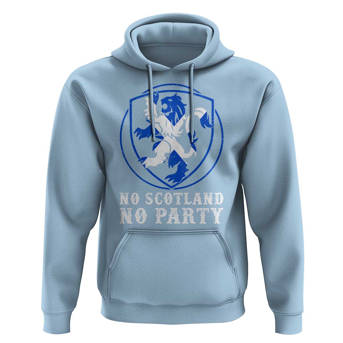 No Scotland No Party Distressed Shield Saltire Cross Hoodie Vintage Football Fans Game Day