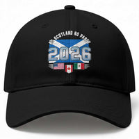 No Scotland No Party 2026 North American Football Tournament Baseball Cap Game Day Soccer Fans