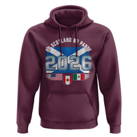 No Scotland No Party 2026 North American Football Tournament Hoodie Game Day Soccer Fans