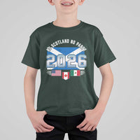 No Scotland No Party 2026 North American Football Tournament T Shirt For Kid Game Day Soccer Fans
