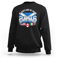 No Scotland No Party 2026 North American Football Tournament Sweatshirt Game Day Soccer Fans