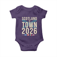 Scotland in Town 2026 Football Fans Baby Onesie Soccer Tournament North American Sports Lovers
