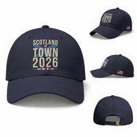 Scotland in Town 2026 Football Fans Baseball Cap Soccer Tournament North American Sports Lovers