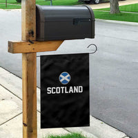 Scotland Round Saltire Flag Emblem Garden Flag Classic Varsity Typography Sports Fans
