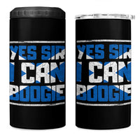 Funny Scottish Anthem Fan Saltire Flag 4 in 1 Can Cooler Tumbler Yes Sir I Can Boogie Sports Style Scotland Football Supporters