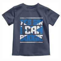 Funny Scottish Anthem Fan Saltire Flag Toddler T Shirt Yes Sir I Can Boogie Sports Style Scotland Football Supporters