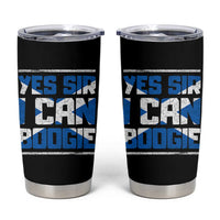 Funny Scottish Anthem Fan Saltire Flag Tumbler Cup Yes Sir I Can Boogie Sports Style Scotland Football Supporters