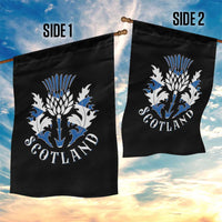 Scotland Thistle Floral Emblem Garden Flag Stylized Gothic Heraldry Scottish Heritage Pride