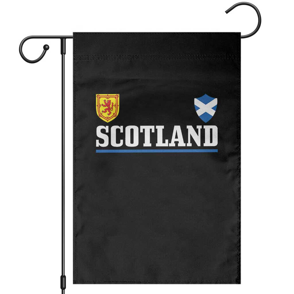 Scotland Dual Crest Lion Rampant Shield Saltire Flag Garden Flag Football Fans Match Day