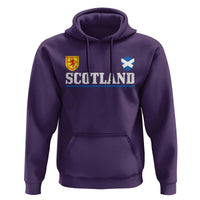 Scotland Dual Crest Lion Rampant Shield Saltire Flag Hoodie Football Fans Match Day
