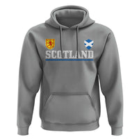 Scotland Dual Crest Lion Rampant Shield Saltire Flag Hoodie Football Fans Match Day