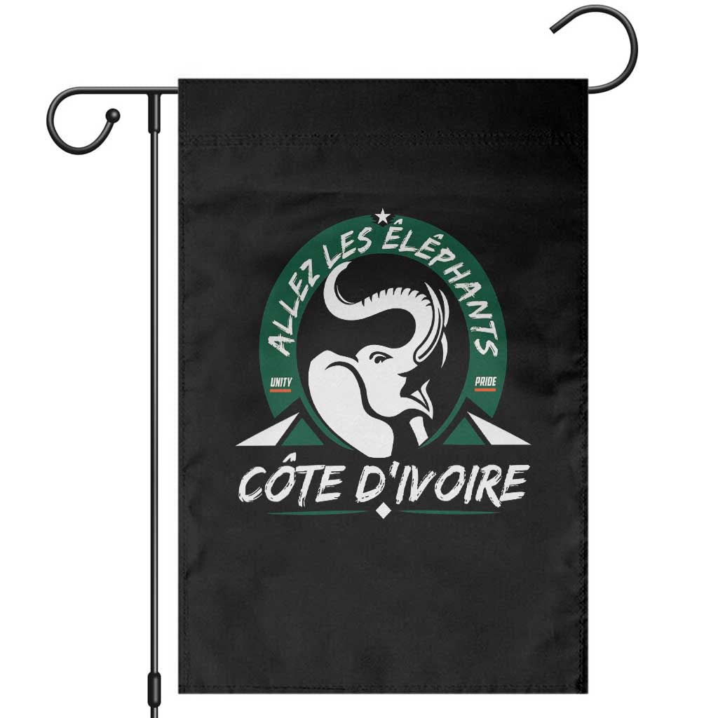 Allez Les Elephants Cote d'Ivoire Soccer Fan Garden Flag Ivory Coast Pride Football Lovers