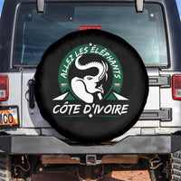 Allez Les Elephants Cote d'Ivoire Soccer Fan Spare Tire Cover Ivory Coast Pride Football Lovers