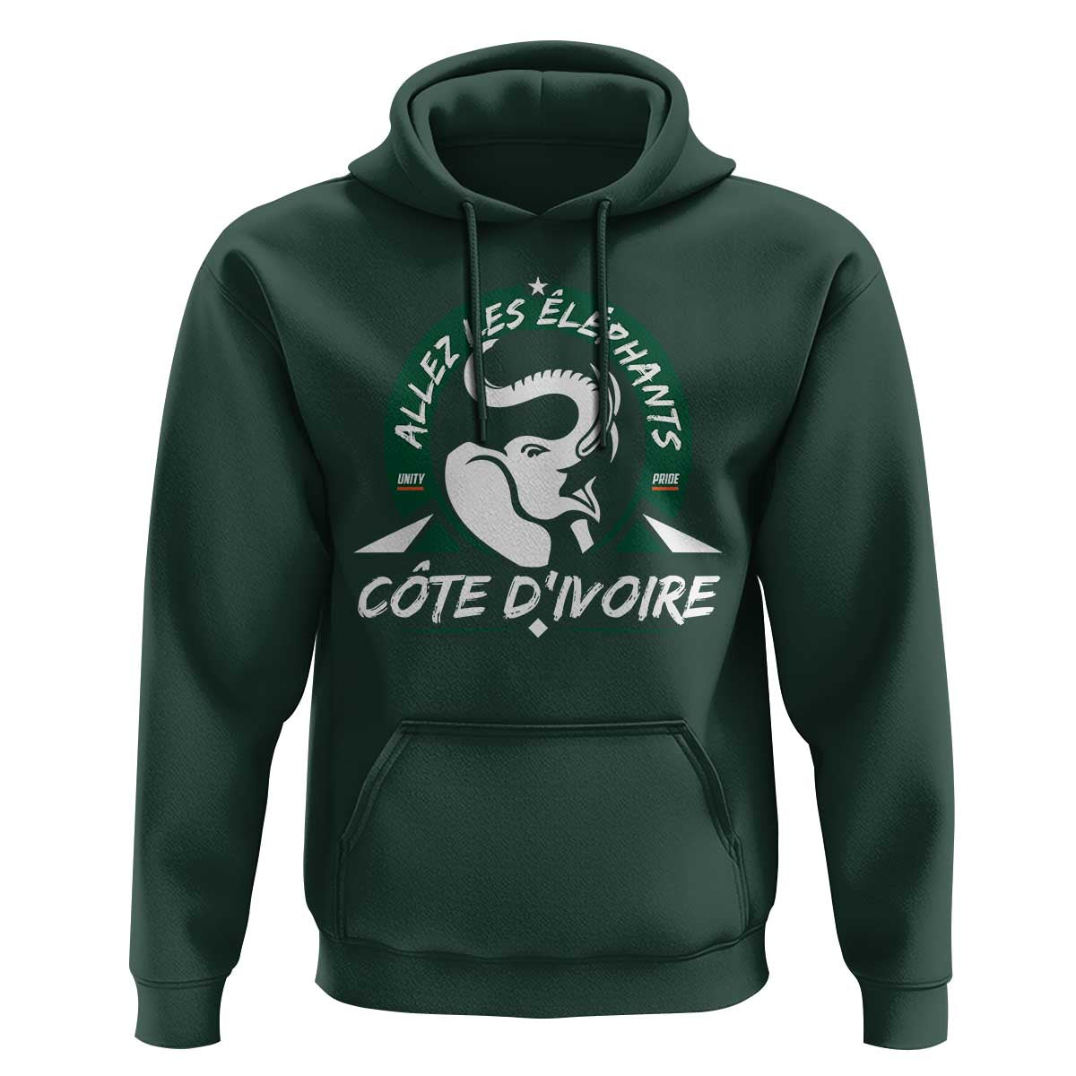 Allez Les Elephants Cote d'Ivoire Soccer Fan Hoodie Ivory Coast Pride Football Lovers