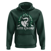 Allez Les Elephants Cote d'Ivoire Soccer Fan Hoodie Ivory Coast Pride Football Lovers