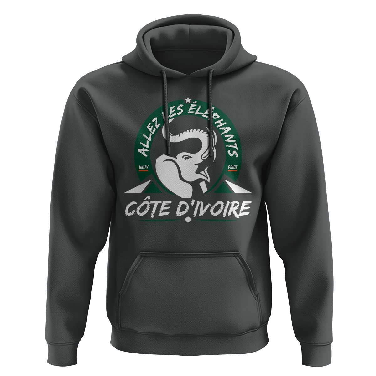 Allez Les Elephants Cote d'Ivoire Soccer Fan Hoodie Ivory Coast Pride Football Lovers