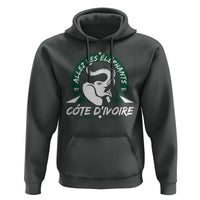 Allez Les Elephants Cote d'Ivoire Soccer Fan Hoodie Ivory Coast Pride Football Lovers