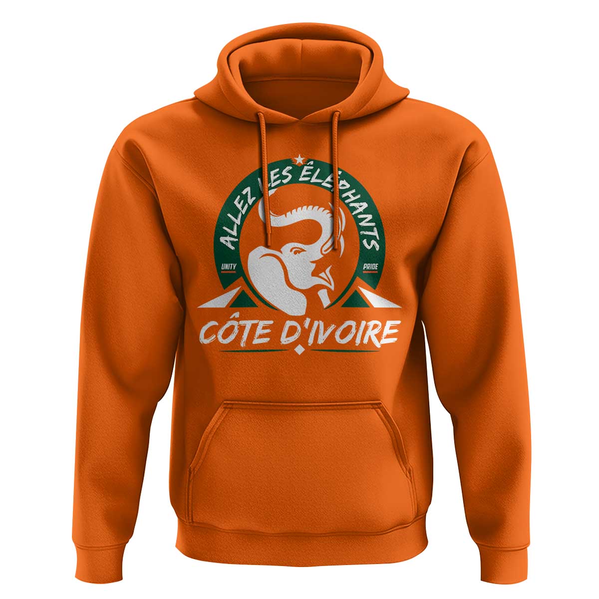Allez Les Elephants Cote d'Ivoire Soccer Fan Hoodie Ivory Coast Pride Football Lovers