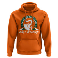 Allez Les Elephants Cote d'Ivoire Soccer Fan Hoodie Ivory Coast Pride Football Lovers