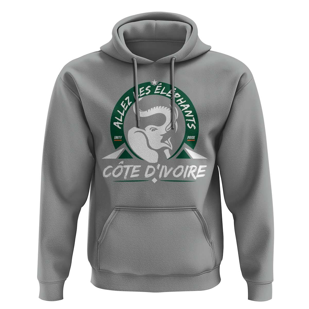 Allez Les Elephants Cote d'Ivoire Soccer Fan Hoodie Ivory Coast Pride Football Lovers