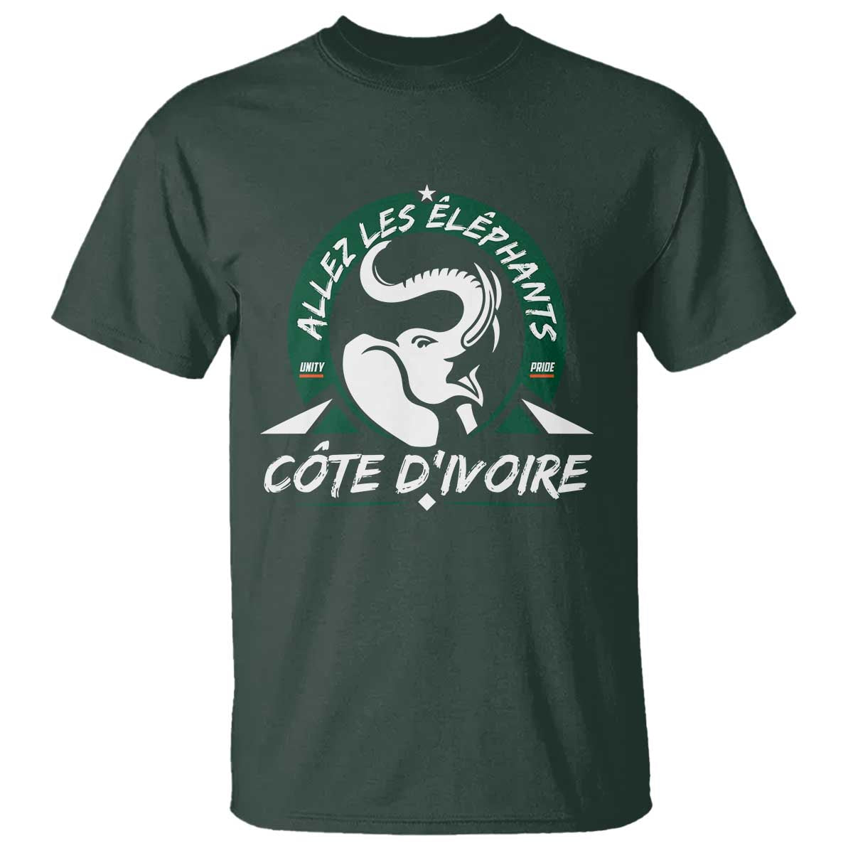 Allez Les Elephants Cote d'Ivoire Soccer Fan T Shirt Ivory Coast Pride Football Lovers