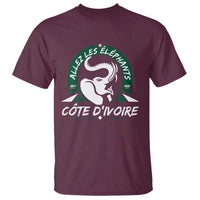 Allez Les Elephants Cote d'Ivoire Soccer Fan T Shirt Ivory Coast Pride Football Lovers