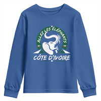 Allez Les Elephants Cote d'Ivoire Soccer Fan Youth Sweatshirt Ivory Coast Pride Football Lovers
