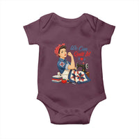 Funny Rosie We Can Quilt It Baby Onesie Quilting Sewing Crafty Joke