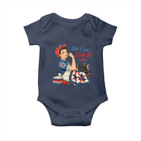 Funny Rosie We Can Quilt It Baby Onesie Quilting Sewing Crafty Joke