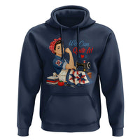 Funny Rosie We Can Quilt It Hoodie Quilting Sewing Crafty Joke
