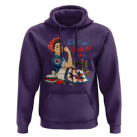 Funny Rosie We Can Quilt It Hoodie Quilting Sewing Crafty Joke