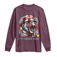 Roaring Lions England Football Pride Long Sleeve Shirt Retro Patriotic Soccer British Football Fans