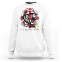 Roaring Lions England Football Pride Sweatshirt Retro Patriotic Soccer British Football Fans