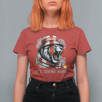 Roaring Lions England Football Pride T Shirt For Women Retro Patriotic Soccer British Football Fans
