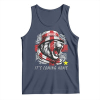 Roaring Lions England Football Pride Tank Top Retro Patriotic Soccer British Football Fans