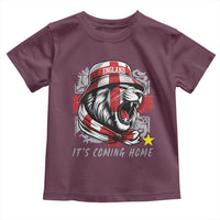 Roaring Lions England Football Pride Toddler T Shirt Retro Patriotic Soccer British Football Fans
