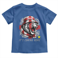 Roaring Lions England Football Pride Toddler T Shirt Retro Patriotic Soccer British Football Fans