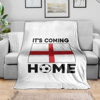 It is Coming Home England Football Flag Throw Blanket Patriotic Soccer Fans St Georges Cross Heritage Pride