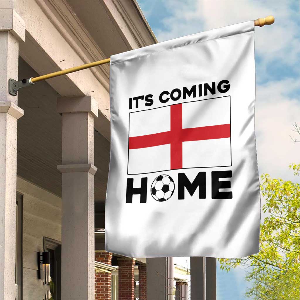 It is Coming Home England Football Flag Garden Flag Patriotic Soccer Fans St Georges Cross Heritage Pride