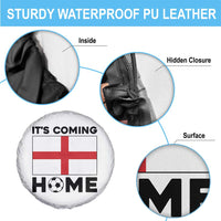 It is Coming Home England Football Flag Spare Tire Cover Patriotic Soccer Fans St Georges Cross Heritage Pride