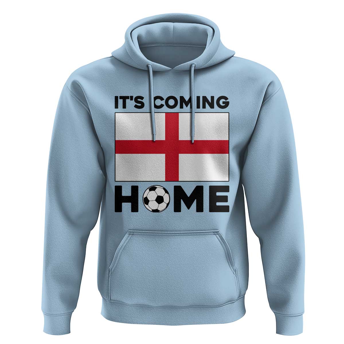 It is Coming Home England Football Flag Hoodie Patriotic Soccer Fans St Georges Cross Heritage Pride