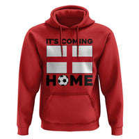 It is Coming Home England Football Flag Hoodie Patriotic Soccer Fans St Georges Cross Heritage Pride