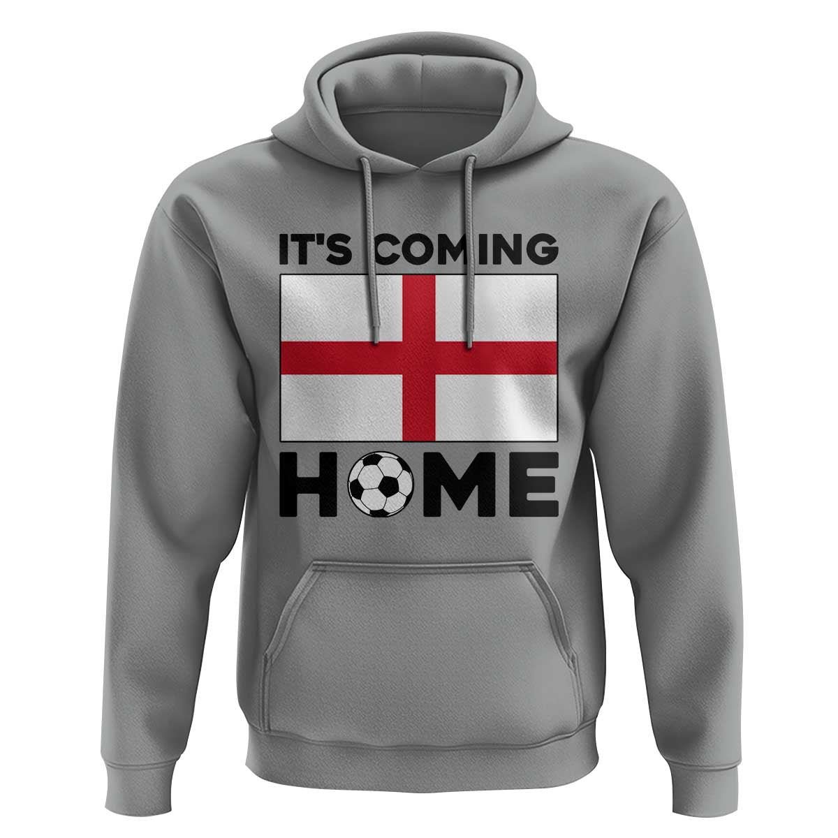 It is Coming Home England Football Flag Hoodie Patriotic Soccer Fans St Georges Cross Heritage Pride