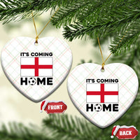 It is Coming Home England Football Flag Ceramic Ornament Patriotic Soccer Fans St Georges Cross Heritage Pride