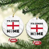 It is Coming Home England Football Flag Ceramic Ornament Patriotic Soccer Fans St Georges Cross Heritage Pride