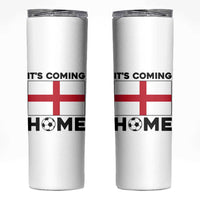 It is Coming Home England Football Flag Skinny Tumbler Patriotic Soccer Fans St Georges Cross Heritage Pride