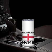 It is Coming Home England Football Flag Skinny Tumbler Patriotic Soccer Fans St Georges Cross Heritage Pride