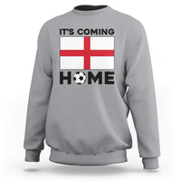 It is Coming Home England Football Flag Sweatshirt Patriotic Soccer Fans St Georges Cross Heritage Pride