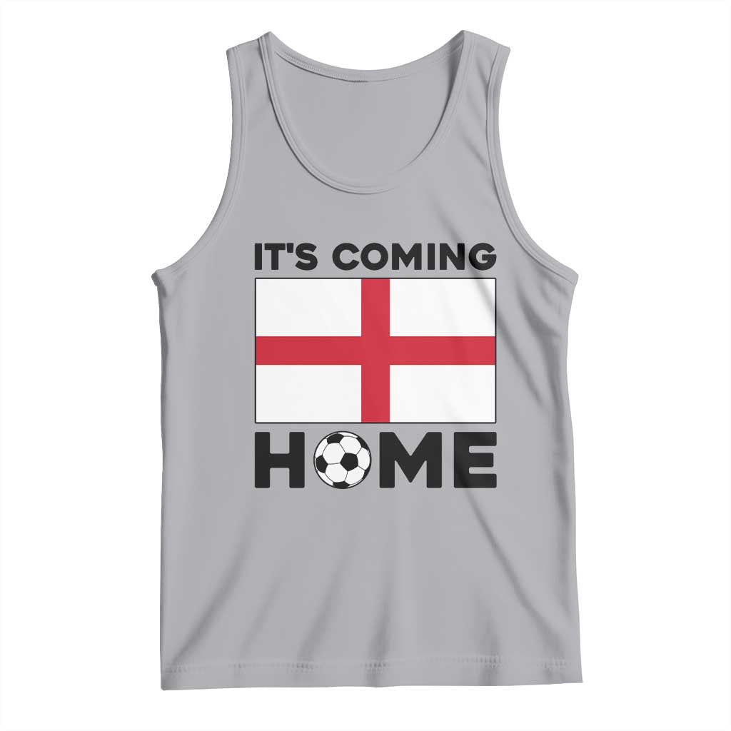 It is Coming Home England Football Flag Tank Top Patriotic Soccer Fans St Georges Cross Heritage Pride