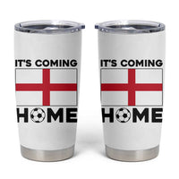 It is Coming Home England Football Flag Tumbler Cup Patriotic Soccer Fans St Georges Cross Heritage Pride